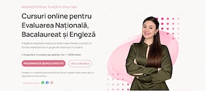 Meditații online Română, Istorie și Engleză | BAC și Evaluare Națională
