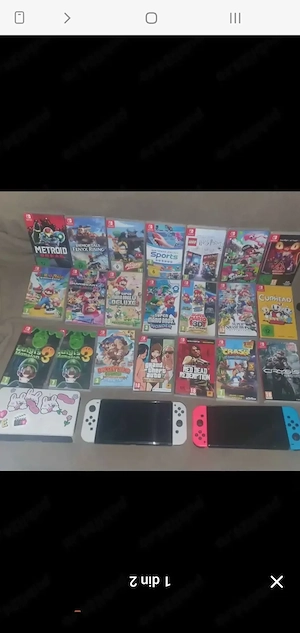 Jocuri nintendo SWITCH MARIO GTA Zelda la 99 ron