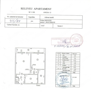 2 camere | Central Gara de Nord | 50 mp | mobilat complet - imagine 11