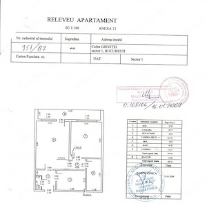 2 camere | Central Gara de Nord | 50 mp | mobilat complet - imagine 11