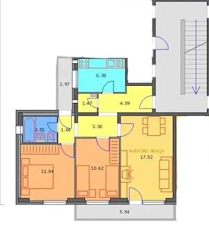 Apartament 3 Camere Decomandat | Etaj 1 | Renovat | 2 Balcoane | Investi - imagine 9