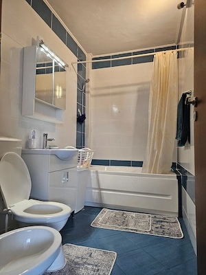 Apartament 1 cameră, 34mp, mobilat, utilat, parcare inclusă, Florești, Str.Stejarului. - imagine 7