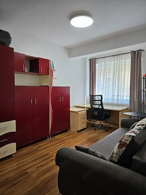 Apartament 1 cameră, 34mp, mobilat, utilat, parcare inclusă, Florești, Str.Stejarului. - imagine 6