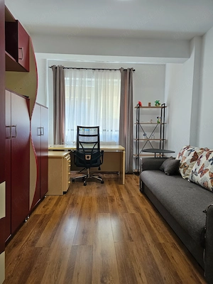 Apartament 1 cameră, 34mp, mobilat, utilat, parcare inclusă, Florești, Str.Stejarului. - imagine 5