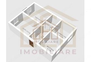 Apartament 3 camere in zona centrala Moldova Noua - imagine 15