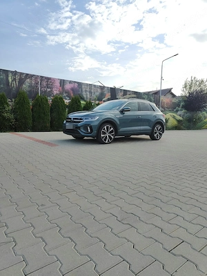 VW T-Roc R-Line 2.0 TDI 150 CP DSG 4Motion, Matrix LED, ACC, Masaj, 70.500 km, TVA deductibil - imagine 9