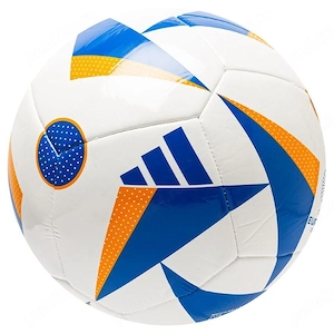 Minge de fotbal Adidas NOUĂ   Alb Albastru Portocaliu   Perfectă pentru joc!