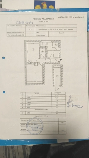 De vanzare 2 CAMERE sector 4 - imagine 3