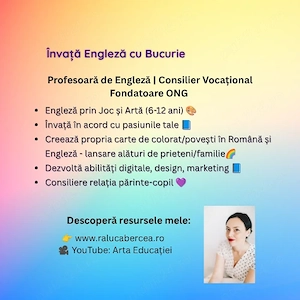  Engleză Creativă prin Storytelling & Design (Copii 6-12 ani)