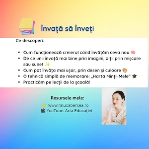 Învață să Înveți   Metode de învățare adaptate profilului tău!