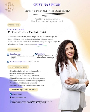 Meditații Istorie Constanța