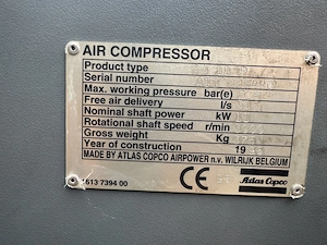 Compressor atlas copco 5,5kw și 11kv  - imagine 3