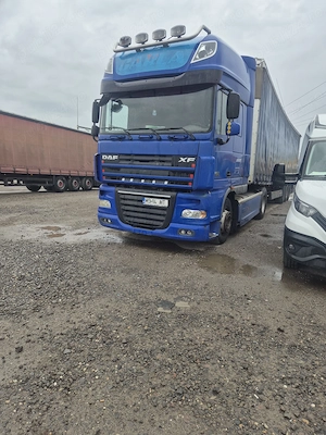 Vand ansamblu Daf XF 105 2008 si semiremorca Schmitz 2008