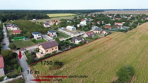 Teren pregatit pentru constructie toate utilitatile 1750 mp. Negociabil - imagine 2