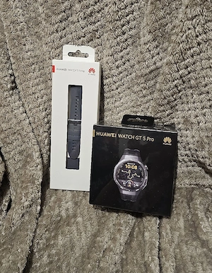 Ceas Smartwatch HUAWEI Watch GT 5 Pro (46 mm) Black   SIGILAT + Curea cadou