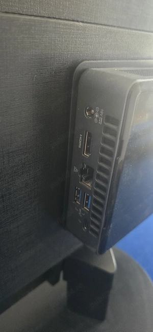Mini PC Intel NUC I3 GEN 8 + Monitor AOC 24" Full HD-Sistem All in One Birou - imagine 4