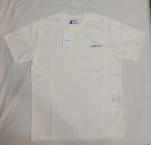Tricou Off-White Alb S 