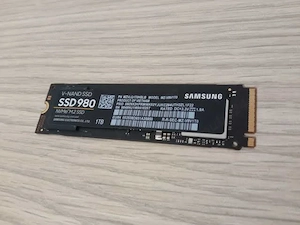 SSD Samsung 980 1TB, PCIe Gen 4.0 x 4, NVMe M.2 2280, 7000 MB s, 5100 MB s Laptop Desktop