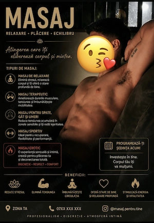 Escortă gay și masaj..!