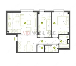 Apartament Straulesti 3 camere prima inchiriere parcare subterana - imagine 10