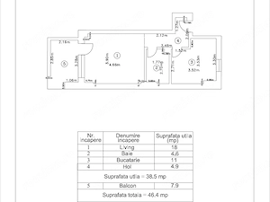 Proprietar Garsonieră premium | Prima închiriere 46 mp | 13 Septembrie - imagine 10