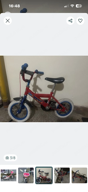 bicicleta copii