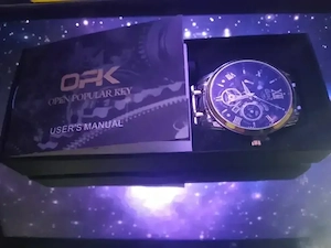 Ceasuri bărbătești elegante OPK, Binbond și Matte Black - Noi