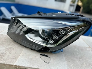 Far Stânga Mercedes S-Class W222 Facelift Multibeam LED - Fără module - imagine 3