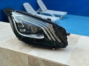Far Dreapta Mercedes S-Class W222 Facelift Multibeam LED - Impecabil - Fără module