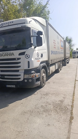 Camion Scania R420 cu Lift+Remorca Kontex cu Lift - Ansamblu - imagine 3