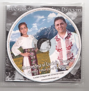 cd muzica populara alexandra si lucian dragan canta tata cu-a lui fata original in plic original