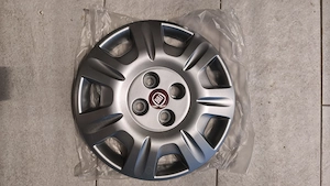Anvelope NOI + capace NOI pentru FIAT PUNTO + jante tabla R14 - imagine 4