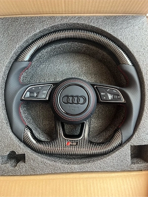 Volan carbon audi modele dupa 2016 - imagine 2