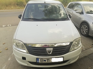 Vand Dacia Logan  2009, 1.4 benzina, 33.500 km, fara rugina - imagine 4