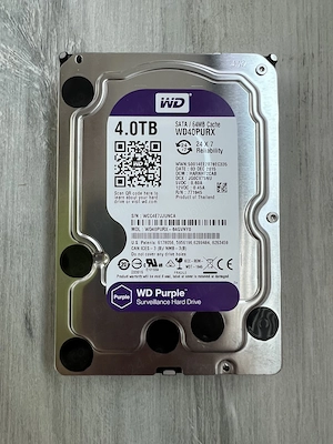 HDD Sata Western Digital 4Tb WD40PURX