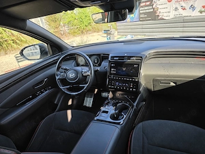 Hyundai Tucson N-Line 2 km   265cp PHEV 4x4   carte service   impecabila ( garantie produc - imagine 8