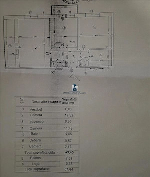Apartament 2 Camere Decomandat Metrou Brancoveanu - imagine 12