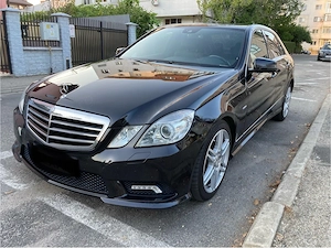 Mercedes e220, pachet AMG interior, exterior, full, jante cu cauciucuri noi vara, jante aliaj cu cau - imagine 4