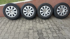 Jante tablă 5×112 cu anvelope si capace vw tiguan