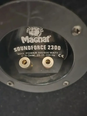    Set 4 Boxe Magnat Soundforce 2300   300W RMS   800W Peak 