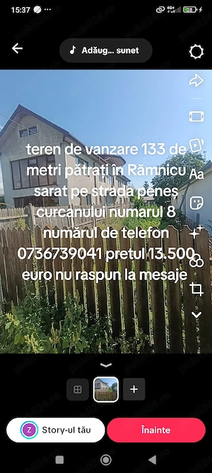 teren de vânzare 