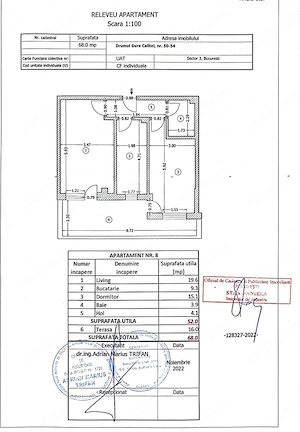 2 camere decomandat | 68 mp cu terasa | Mobilat și utilat |  Pallady - imagine 5