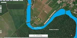Particular ! Peninsula Ganeasa, langa balta si padure, 1.075 mp.