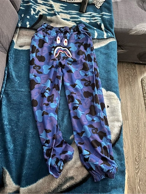 Pantaloni Bape Blue