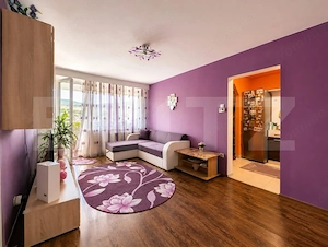 Apartament 2 camere, 48 mp, mobilat complet, vedere panoramică