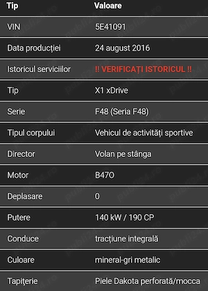 BMW X1 f48 M Paket  - imagine 6