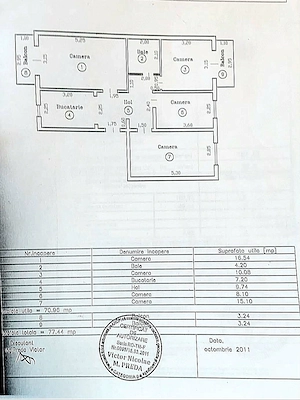 Apartament 4 camere, decomandat, renovat 2025, etaj intermediar - imagine 9