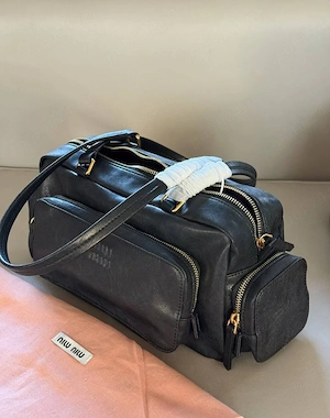 Miu Miu geantă de damă, piele naturală