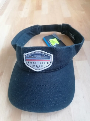 Vizieră originală Salt Life - Cozoroc unisex sapca bleumarin pescuit plajă surf pescar nou etichetă