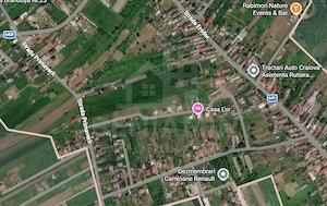 Teren intravilan Ghercesti 526mp-curent-apa-gaze-strada 11m latime